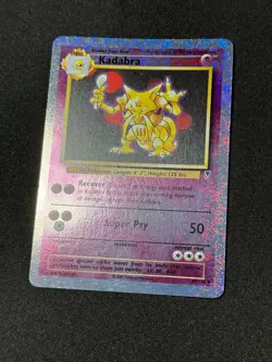 Pokemon Kadabra 49/110 Reverse Holo Foil Legendary Collection 2002 NM - Image 3