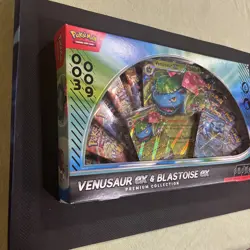 Venusaur ex Blastoise ex Premium Collection GameStop Exclusive - Pokemon TCG - Image 2