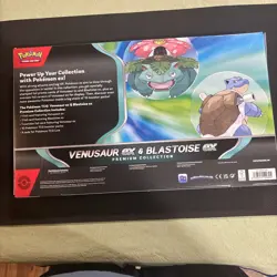 Venusaur ex Blastoise ex Premium Collection GameStop Exclusive - Pokemon TCG - Image 4