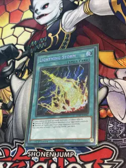 Yu-Gi-Oh! Orage Foudroyant RA01-fr061 Secret Rare 1st NM Anglais - Image 1