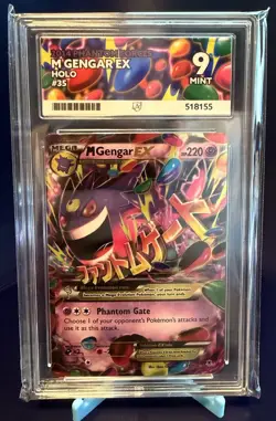 Pokemon M Gengar EX TCG Card 35/119 XY Phantom Forces ACE 9 - Image 1