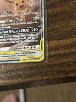 Eevee & Snorlax GX 120/181 SM Pokemon Team Up Holo Near Mint Ultra Rare Card - Image 2