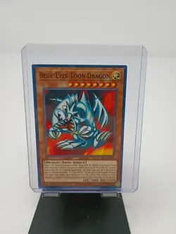 Blue-Eyes Toon Dragon 1st Edition MRL-E000 YuGiOh Card - Condition: NM - Image 2
