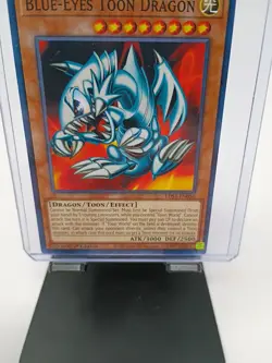 Blue-Eyes Toon Dragon 1st Edition MRL-E000 YuGiOh Card - Condition: NM - Image 4