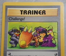 Pokemon Team Rocket 74/82 Challenge! Trainer Card | First Edition NM TCG 2000 - Image 4