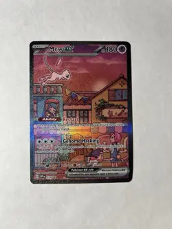 Mew EX 053 Scarlet Violet 151 Black Star Promo Holo Pokemon Card - Near Mint - Image 1