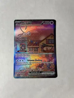 Mew EX 053 Scarlet Violet 151 Black Star Promo Holo Pokemon Card - Near Mint - Image 3