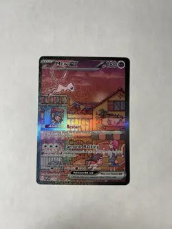 Mew EX 053 Scarlet Violet 151 Black Star Promo Holo Pokemon Card - Near Mint - Image 5