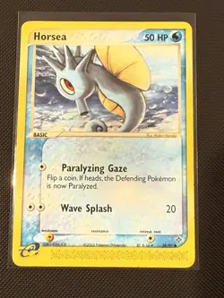 Horsea - Dragon 58/97 e-Reader Pokemon Card - Image 1
