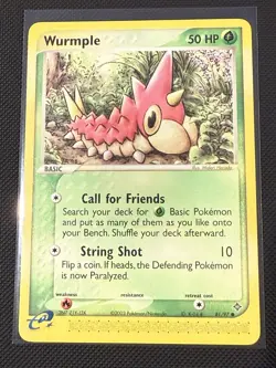 Wurmple 81/97 Common Pokemon Card - Image 1
