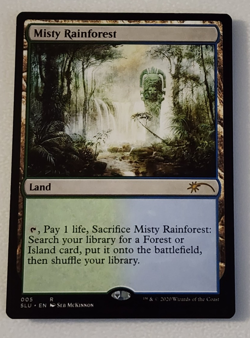 Misty Rainforest - Secret Lair Series (SLU) - Magic the Gathering Card Single - Image 1