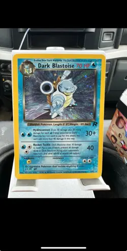Pokemon Dark Blastoise Holo Rare TCG Card 3/82 LP Condition - Image 1