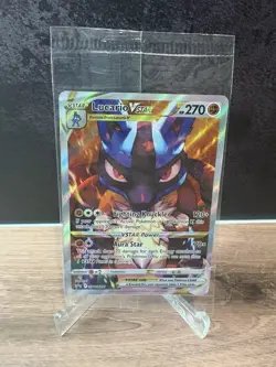 Pokemon Lucario VSTAR SWSH291 Sword & Shield Promo Card, Sealed, NM Condition - Image 1