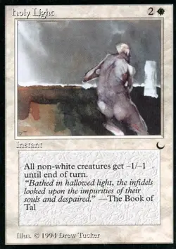 Holy Light - Magic the Gathering - MTG - THE DARK NM - Image 1