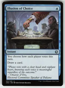 MTG Illusion of Choice U Conspiracy: Take the Crown 31 LP - Image 1