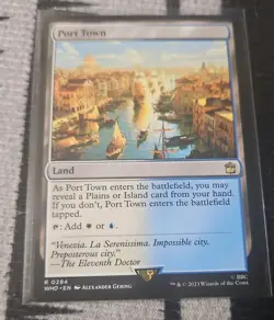 MTG Port Town - Doctor Who Commander #294 - Image 1