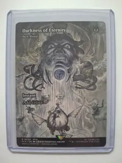 Darkness of Eternity -Showcase - Final Fantasy MTG - non foil - NM - Image 1