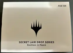 MTG Secret Lair Drop Series Restless in Peace Traditional Factory Sealed - Image 1