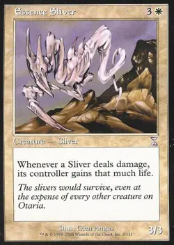 MTG English Essence Sliver NM Normal Time Spiral Time Shifted - Image 1