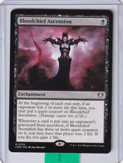 Bloodchief Ascension * Commander Masters MTG - Image 1
