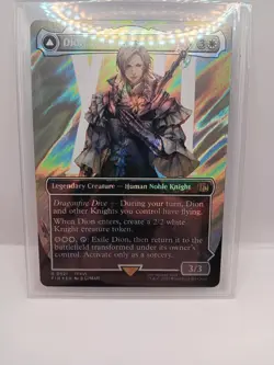 Final Fantasy MTG Surge Foil Dion Bahamut's Dominant NM/M - Image 1