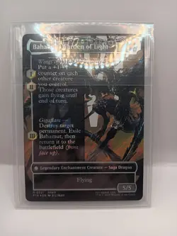 Final Fantasy MTG Surge Foil Dion Bahamut's Dominant NM/M - Image 2