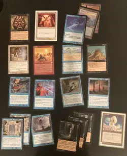 MtG Mixed Lot: Crusade, Necromancy, Winter Orb, Abeyance. Magic: the Gathering - Image 1