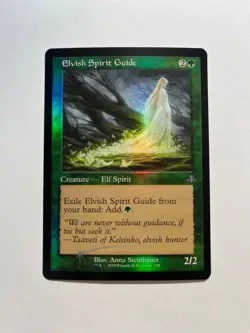 Elvish Spirit Guide (Retro Frame) Dominaria Remastered Foil NM MTG - Image 1
