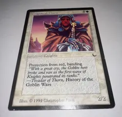 MTG * Knights of Thorn MP The Dark Regular SellbyCyn - Image 1