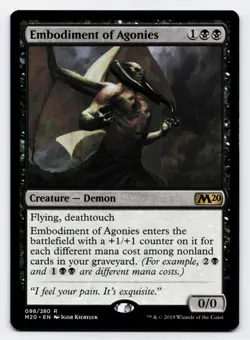 Embodiment of Agonies [098/280] M20 Rare Non-Foil [MTG Card English] - Image 1
