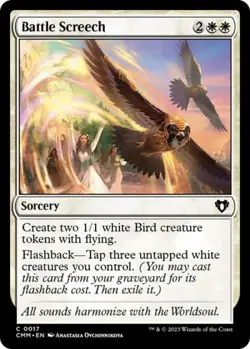 Battle Screech - Near Mint MTG Commander Masters - Image 1