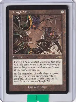 Tangle Wire * Nemesis MTG Magic the Gathering Lightly Played - Image 1