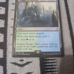 Temple of Mystery R MTG Commander: Final Fantasy M/NM, English - Image 2