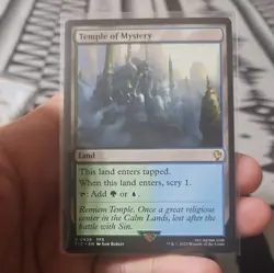 Temple of Mystery R MTG Commander: Final Fantasy M/NM, English - Image 3