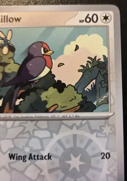 Taillow 156/182 Reverse Holo Common Scarlet & Violet Destined Rivals Pokemon TCG - Image 3