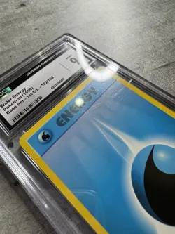 Pokemon Card 1st Ed Water Energy CGC 9 Mint, Base Set 102/102, 1999 (1) - Image 5