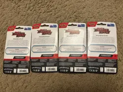 Pokemon TCG Destined Rivals Single Pack Blister Lot Of 4 Zarude Promo Sealed - Image 2