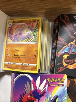 Pokemon TCG Mini Portfolio Lot 4 With Cards - Image 2