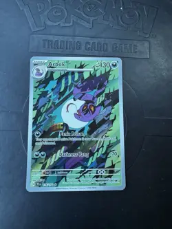 Pokemon TCG Arbok Illustration Rare 176/162 Sv05: Temporal Forces NM - Image 1
