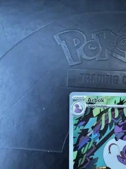 Pokemon TCG Arbok Illustration Rare 176/162 Sv05: Temporal Forces NM - Image 2