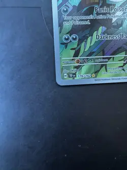 Pokemon TCG Arbok Illustration Rare 176/162 Sv05: Temporal Forces NM - Image 5