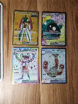 Lot Of 4 "Full Art" Pokemon Cards English Near Mint - Image 1