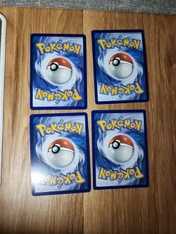 Lot Of 4 "Full Art" Pokemon Cards English Near Mint - Image 5