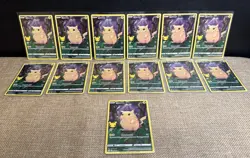 Lot Of 13 Pokemon Celebrations Pikachu 005/025 Full Art 25th From Pack To Sleeve - Image 1