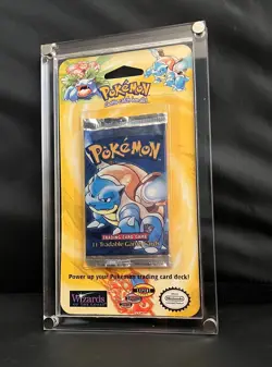 Acrylic Pokemon Booster Blister Pack Display Protection Case WOTC - with Screws - Image 1