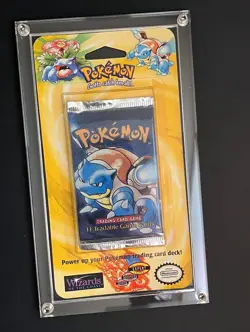 Acrylic Pokemon Booster Blister Pack Display Protection Case WOTC - with Screws - Image 2