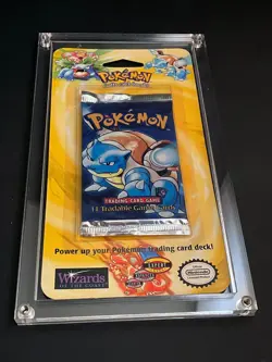 Acrylic Pokemon Booster Blister Pack Display Protection Case WOTC - with Screws - Image 3
