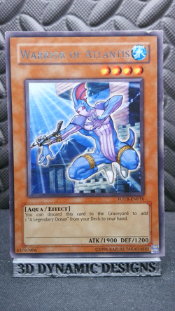 | Yugioh Warrior of Atlantis FOTB-EN016 Rare Force Of The Breaker PL 🔥 | - Image 1