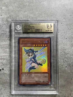 Yugioh Card JPN Dark Magician Girl Ultra R BGS 9.5, Anniversary YAP1-JP006 2008 - Image 1