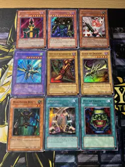 Yugioh Card Collection 9 Cards - Image 1
